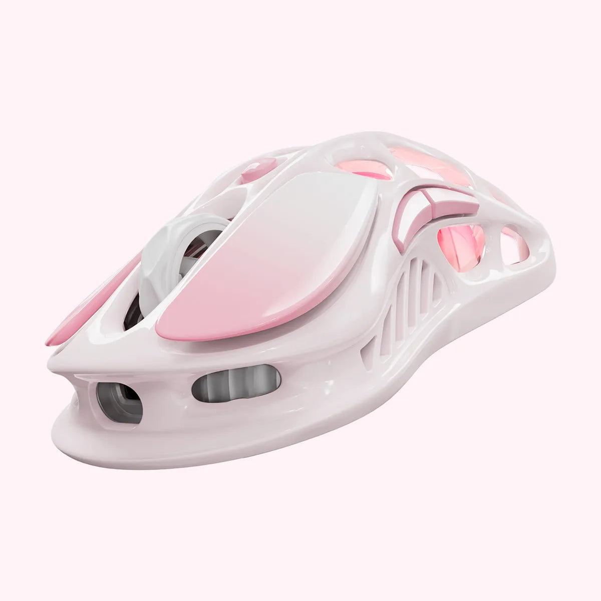 GravaStar Pro Gaming Set Sakura Pink studio bundle overview featuring Mercury K1 Special Edition 75% wireless mechanical keyboard, Mercury M1 Pro 88g magnesium mouse, and Sakura Pink Gaming Mouse Pad, perfect paired with Supernova Pink speaker.
